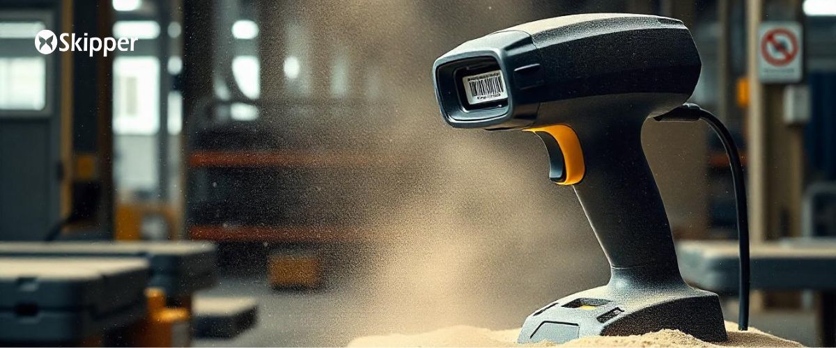 انتخاب بارکدخوان صنعتی برای انبارهای بزرگ
